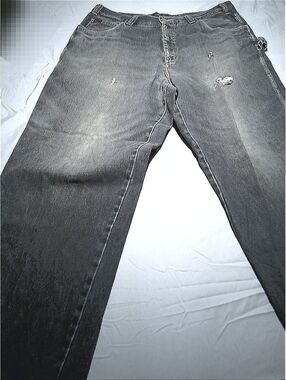 Vintage FUBU The Collection W40 L32 Distressed Y2K Jeans